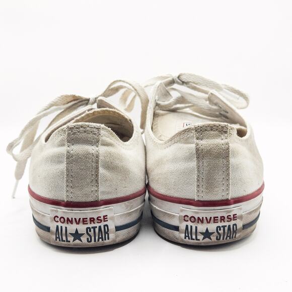 Converse Women’s Chuck Taylor All Star White Canvas Grunge Skaterstyle Size 8 - Picture 6 of 8